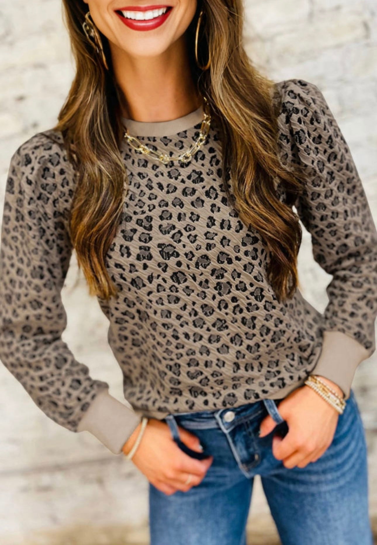 Cheetah Pullover