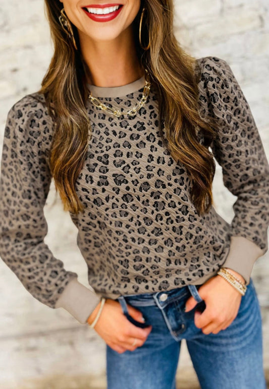 Cheetah Pullover